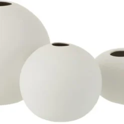 Jolipa Vaas Wit D 25 H 23,5 Cm -Groen Blik Verkoop 5400924010942 2