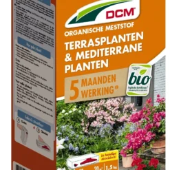 DCM Bio Meststof Terrasplanten En Meditterane Planten 1,5 Kg