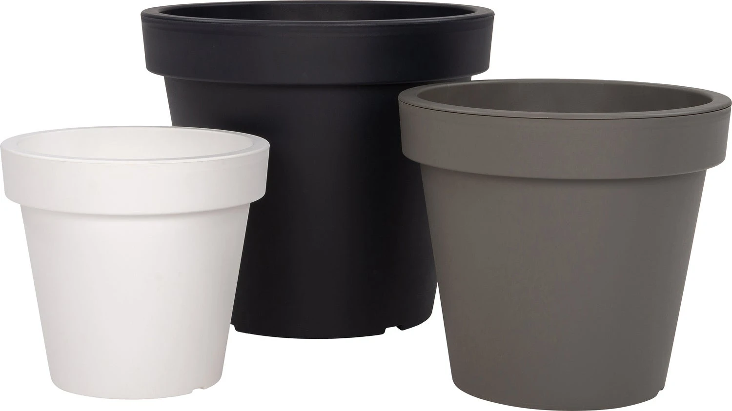 Intratuin Bloempot Lofly Wit D 59 H 55,5 Cm 2 Intratuin Bloempot Lofly Wit D 59 H 55,5 Cm - Afbeelding 2