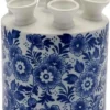 Heinen Delfts Blauw Tulpenvaas Bloem Blauw D 13 H 15 Cm