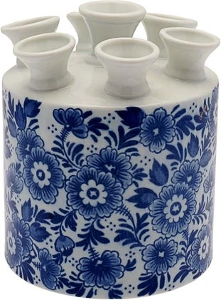 Heinen Delfts Blauw Tulpenvaas Bloem Blauw D 13 H 15 Cm 1 Heinen Delfts Blauw Tulpenvaas Bloem Blauw D 13 H 15 Cm