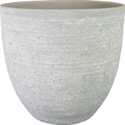 TS Bloempot Cas Grijs D 39 H 36 Cm