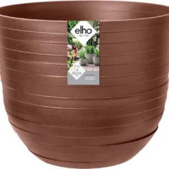Elho Bloempot Fuente Bruin D 46,5 H 38 Cm