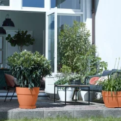 Elho Bloempot Vibia Terracotta D 35 H 29 Cm -Groen Blik Verkoop 8711904482893 3