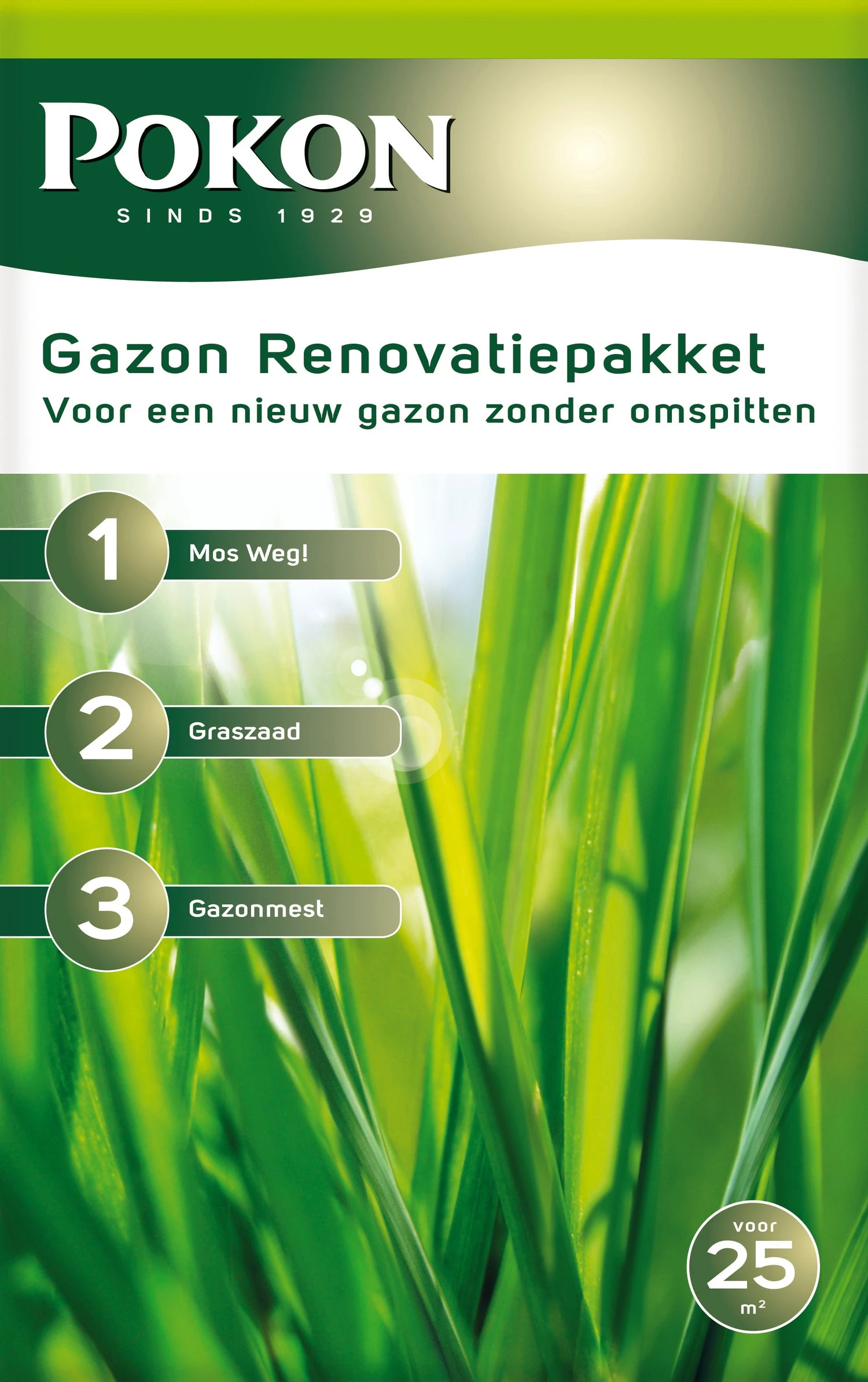 Pokon Gazonrenovatiepakket 1.75 Kg 1 Pokon Gazonrenovatiepakket 1.75 Kg