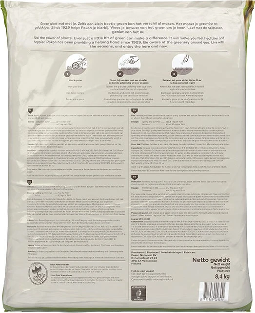 Pokon Gazonmest 3-in-1 125 M² 2 Pokon Gazonmest 3-in-1 125 M² - Afbeelding 2