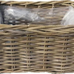 Van Der Leeden Mand Grijs 30 X 30 X 15 Cm