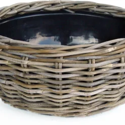 Van Der Leeden Drypot Terrasschaal Grijs D 37 H 15 Cm