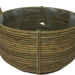 Van Der Leeden Plantenmand Grijs D 45 H 22 Cm