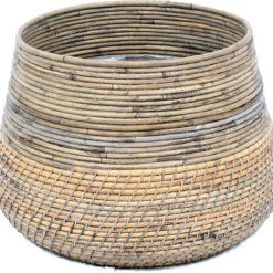Van Der Leeden Plantenmand Naturel D 40 H 33 Cm
