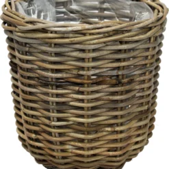 Van Der Leeden Bloempot Grijs D 29 H 30 Cm