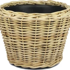 Van Der Leeden plantenmand Blond naturel D 43 H 33 cm