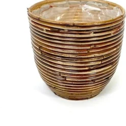 Van Der Leeden Bloempot Brons D 20 H 19 Cm