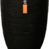 Capi Europe Bloempot Nature-Rib Zwart D 36 H 47 Cm