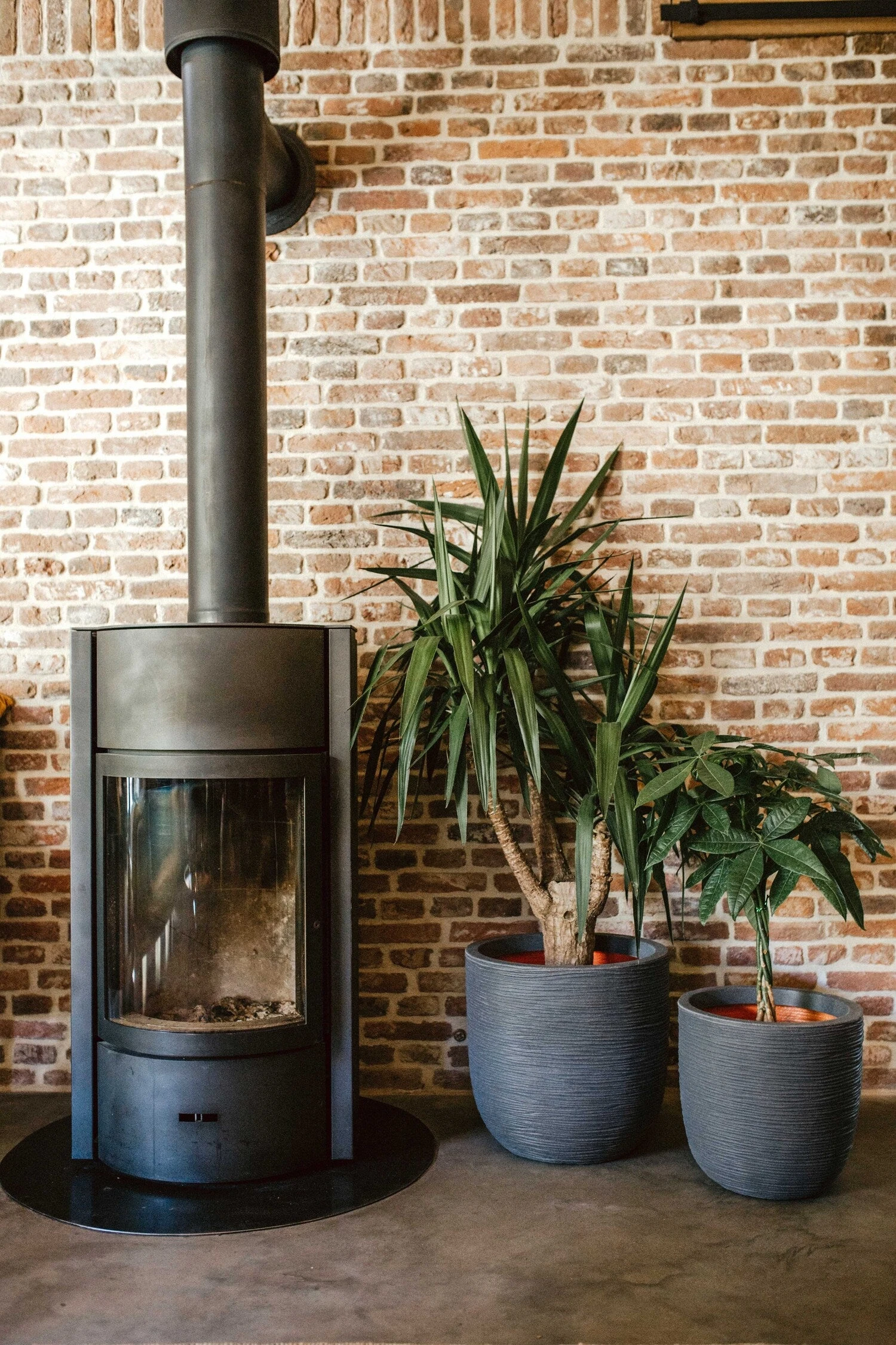 Capi Europe Bloempot Nature-Rib Grijs D 35 H 34 Cm 2 Capi Europe Bloempot Nature-Rib Grijs D 35 H 34 Cm - Afbeelding 2