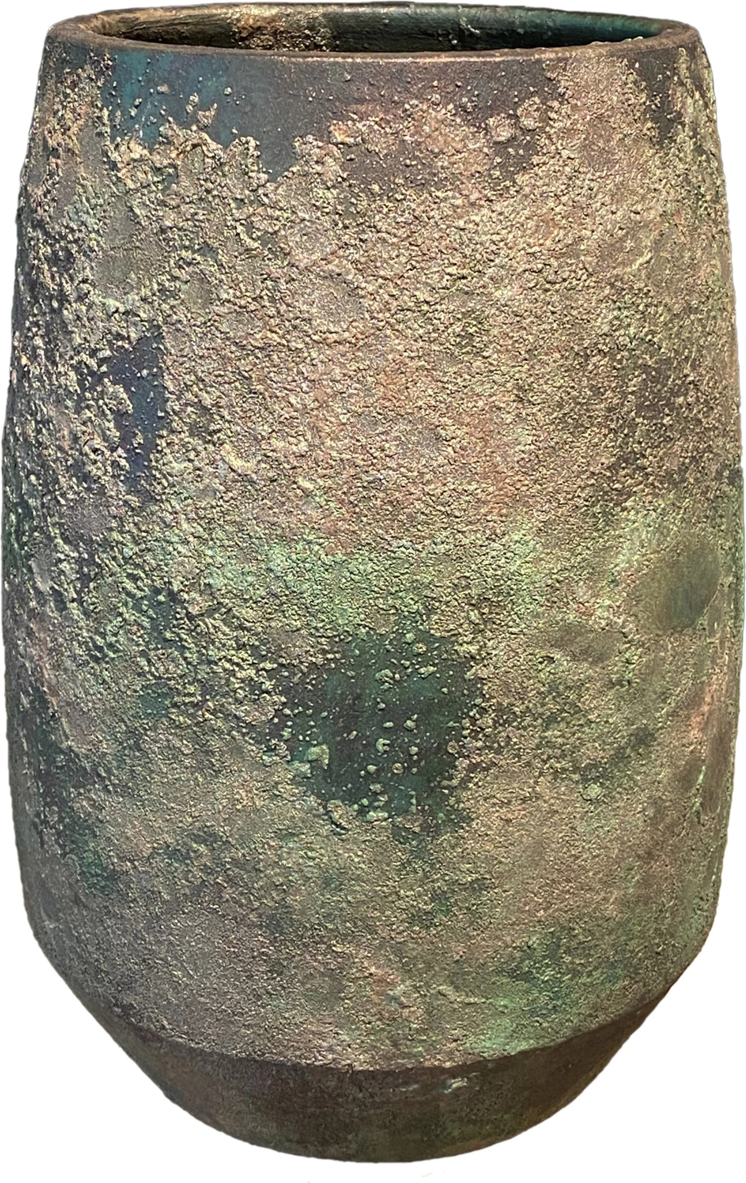 HS Vaas Napoli Groen D 26 H 40 Cm 1 HS Vaas Napoli Groen D 26 H 40 Cm