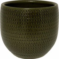 HS bloempot Dallas Groen D 23 H 21 cm