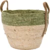 Intratuin Plantenmand Liv Groen / Naturel D 38 H 33 Cm