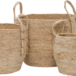 Intratuin Plantenmand Otis Naturel D 38 H 33 Cm -Groen Blik Verkoop 8717263827870 2