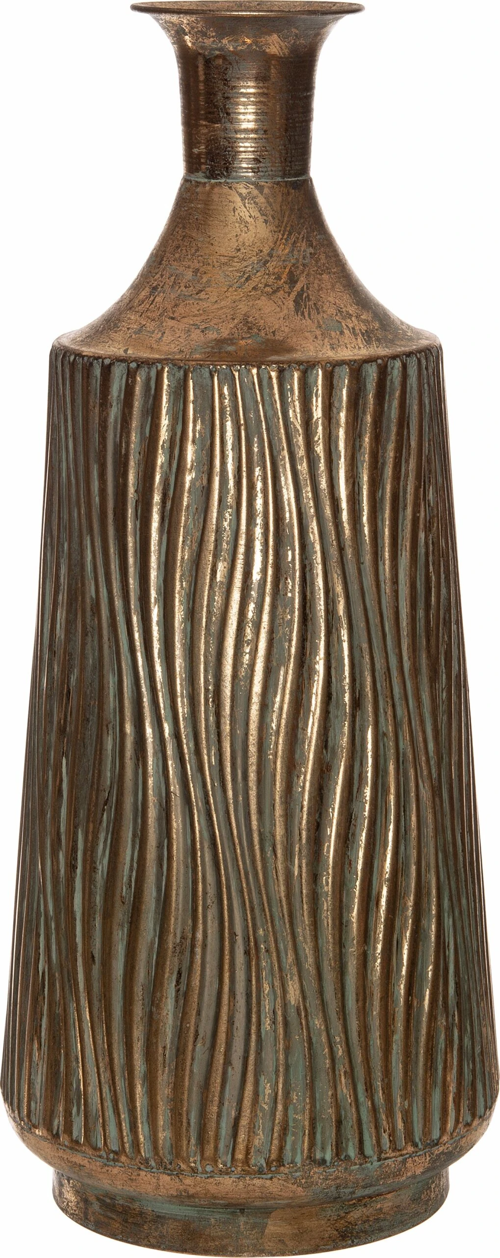 Intratuin Vaas Jade Goud D 25 H 60 Cm 1 Intratuin Vaas Jade Goud D 25 H 60 Cm