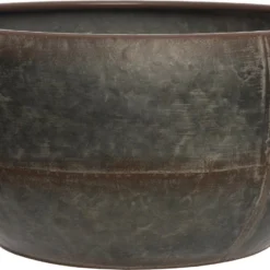 Intratuin Bloempot Grijs D 29 H 15,5 Cm