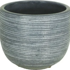 Bela Arte Bloempot Cabo D 20 H 17 cm Antraciet