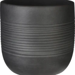 Mica Decorations Bloempot Nora Grijs D 25 H 24 Cm