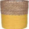 Mica Decorations Plantenmand Rachel Geel D 23 H 23 Cm