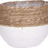Mica Decorations Plantenmand Jorck Wit D 22 H 19 Cm
