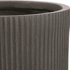 Mica Decorations Bloempot Op Poten Nuovo Bruin D 24 H 35 Cm -Groen Blik Verkoop 8718861886382 3