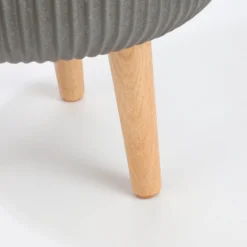 Mica Decorations Bloempot Op Poten Nuovo Bruin D 24 H 35 Cm -Groen Blik Verkoop 8718861886382 4