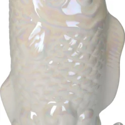 HD Collection Vaas Vis Wit 15,5 X 10,5 X 28 Cm