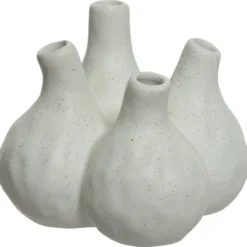 Decoris Tulpenvaas Wit 13,7 X 13,4 X 12,2 Cm
