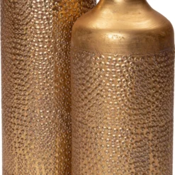 Intratuin Vaas Caio Goud D 19 H 54,5 Cm -Groen Blik Verkoop 8720196033577 2 scaled