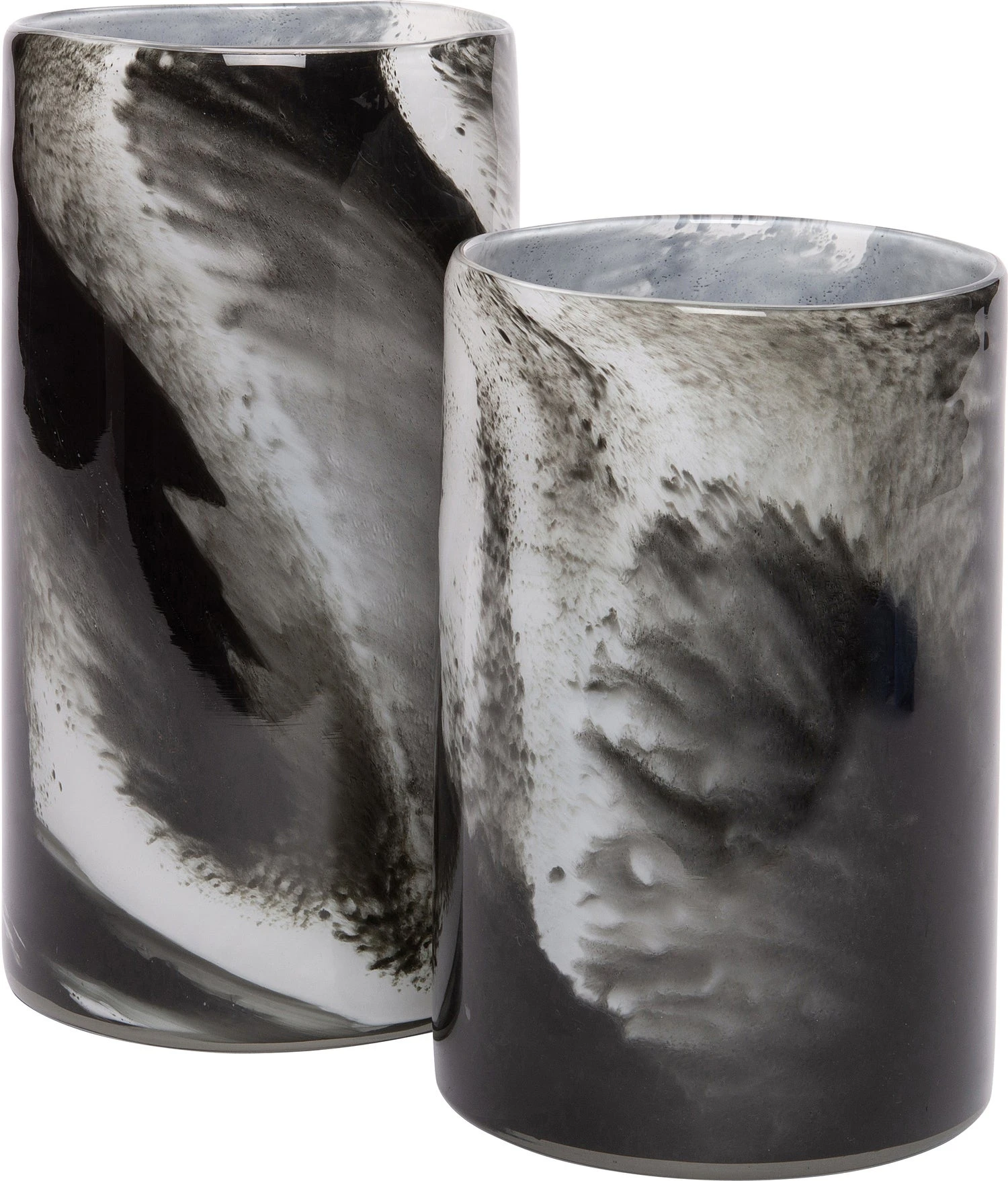 Intratuin Vaas Dox Zwart / Wit D 20 H 37,5 Cm 2 Intratuin Vaas Dox Zwart / Wit D 20 H 37,5 Cm - Afbeelding 2