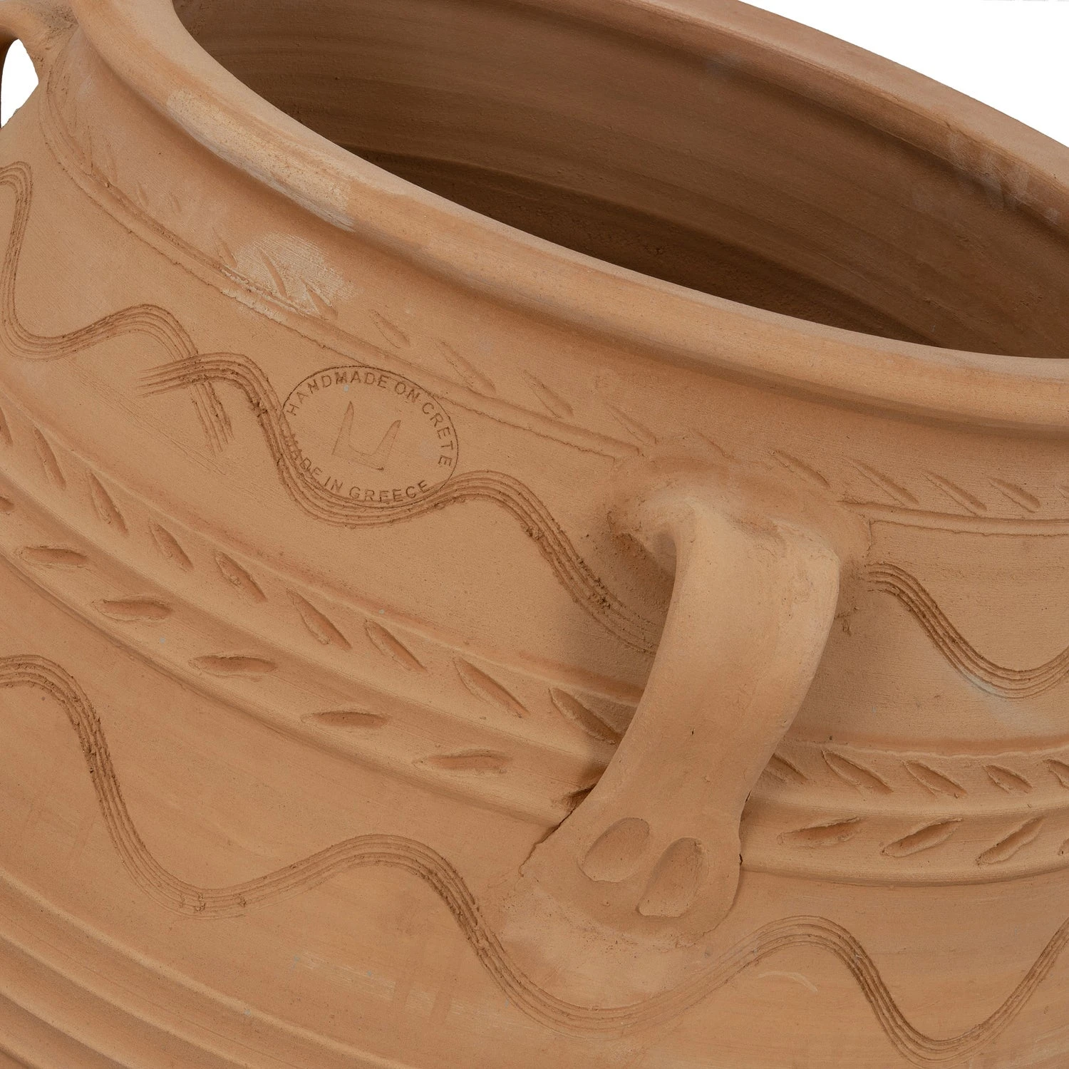 Intratuin Bloempot Hellas Terracotta D 70 H 100 Cm 2 Intratuin Bloempot Hellas Terracotta D 70 H 100 Cm - Afbeelding 2