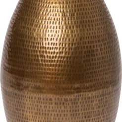 Intratuin vaas Alee goud D 24 H 65 cm