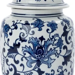 Intratuin Vaas Runa Blauw D 16 H 27 Cm