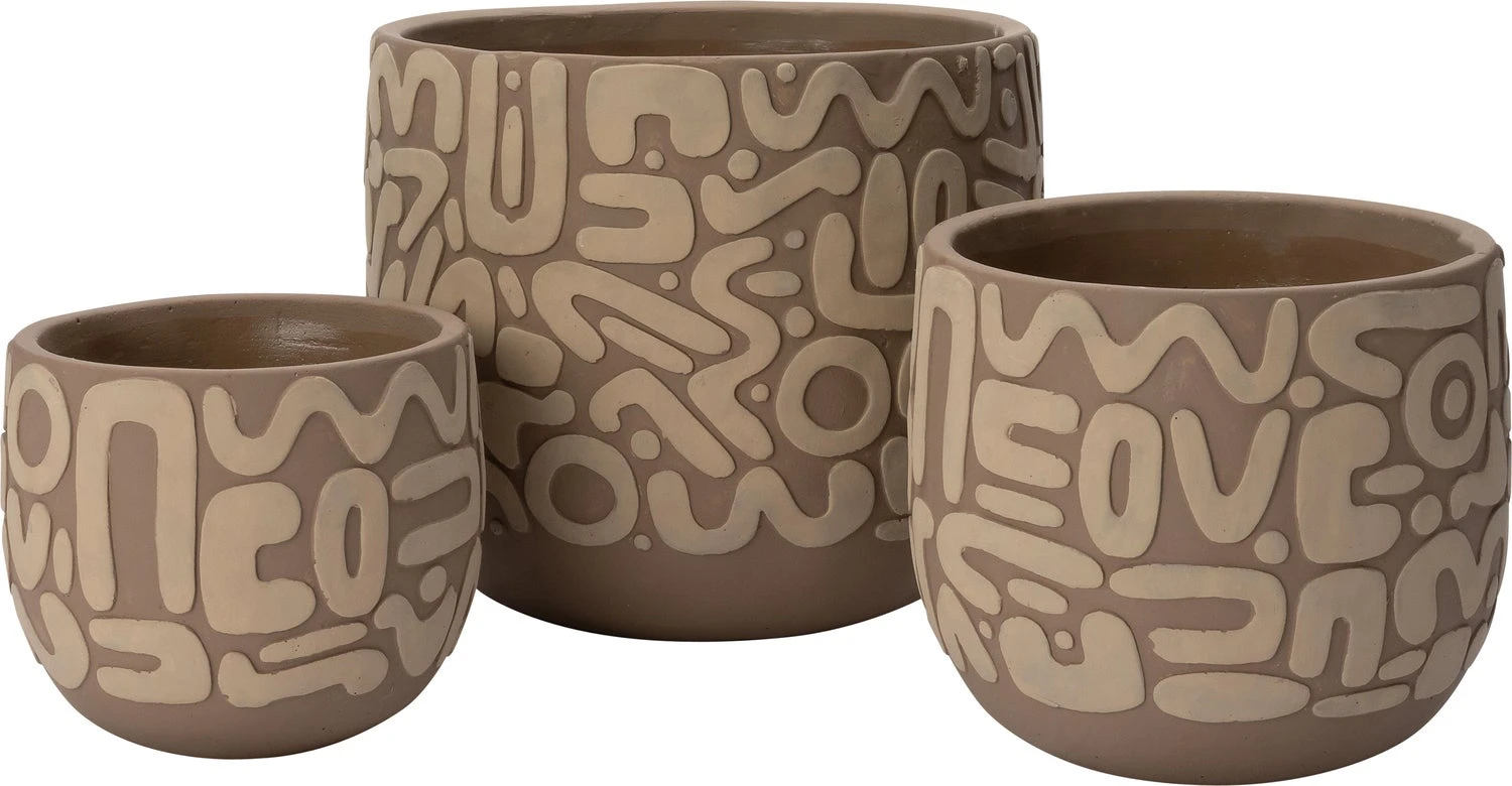 Intratuin Bloempot Bori Bruin D 18,5 H 16,5 Cm 2 Intratuin Bloempot Bori Bruin D 18,5 H 16,5 Cm - Afbeelding 2