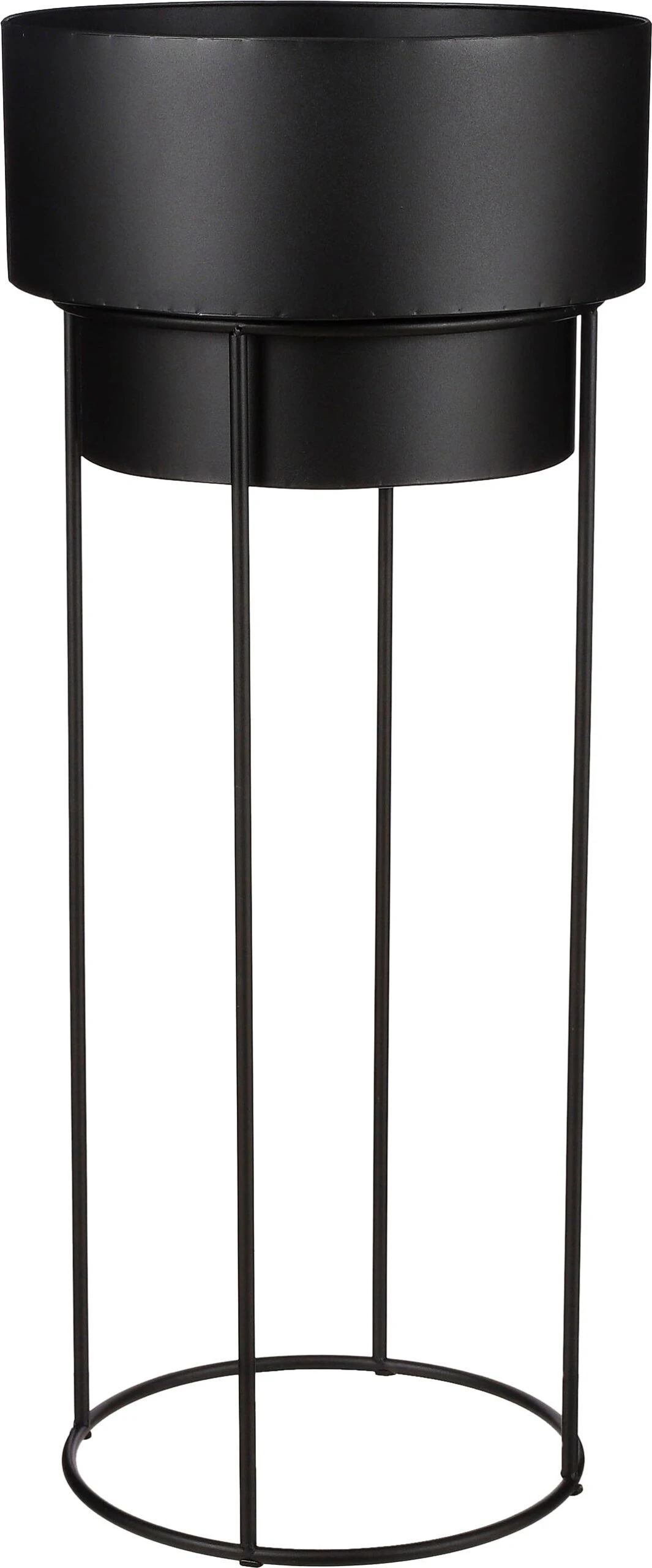 Mica Decorations Bloempot Op Standaard Zwart D 38 H 91 Cm 1 Mica Decorations Bloempot Op Standaard Zwart D 38 H 91 Cm